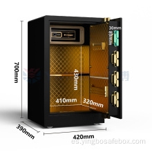 Yingbo Brand Home Security Locker Hotel Cajas seguras